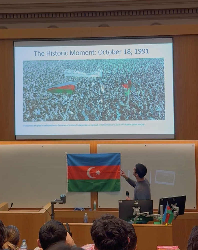 Müstəqilliyimizin Bərpası Günü Edinburqda qeyd olunub - FOTOLAR